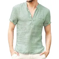 Cotton Linen Men's T-Shirt thumbnail 4