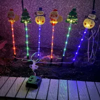 Solar LED Pathway Lights with Figurine thumbnail 2