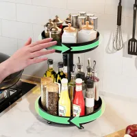 360° Rotating Spice Rack Organizer thumbnail 3