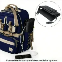 Foldable Weatherproof USB Solar Charger thumbnail 2