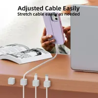 Magnetic Cable Organizer Clips Set thumbnail 5