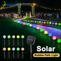 Solar Bubble Ball String Lights thumbnail 1