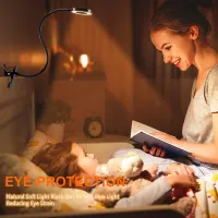 360° LED Clip Desk Reading Lamp thumbnail 2