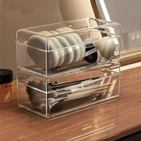 Stackable Makeup Brush Organizer Box thumbnail 2