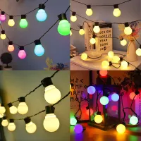 Solar Globe String Lights - Outdoor thumbnail 3