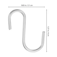 10Pcs Heavy Duty S Shaped Zinc Plated Hooks thumbnail 3