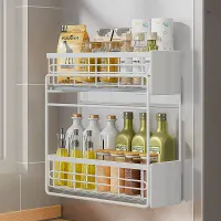 Magnetic Refrigerator Storage Rack thumbnail 2