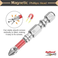 Rafford PH2 Screwdriver Bits Set 6PCS thumbnail 3