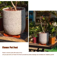 Plant Pot Feet Drainage Risers thumbnail 2
