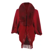 Fur Collar Shawl Cardigan Coat thumbnail 6
