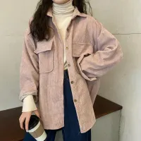 Women's Retro Corduroy Shirt Jacket thumbnail 4