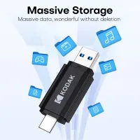 KODAK K143D USB-C OTG Flash Drive thumbnail 4