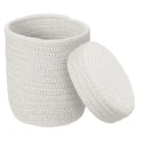 Cotton Rope Woven Storage Basket thumbnail 1