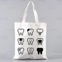 Kawaii Dentist Shopping Tote Bag thumbnail 5