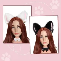 Masquerade Cat Ears Cosplay Headband thumbnail 4