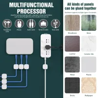 Magnetic Cable Clips (6-Pack) thumbnail 3