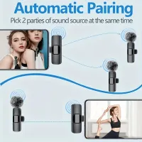 Wireless Mini Lavalier Microphone thumbnail 5