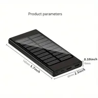 30000mAh Solar Power Bank thumbnail 2