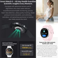 8 Mini GPS Smart Watch with AMOLED thumbnail 4