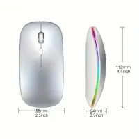 Wireless Bluetooth RGB Mouse 3600DPI thumbnail 3