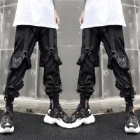 Harajuku Cargo Joggers - Y2K Streetwear thumbnail 4