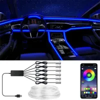 App-Controlled EL Wire Lights - RGB LED Strip thumbnail 1