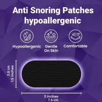 Anti Snoring Sleep Mouth Tape Strips thumbnail 5
