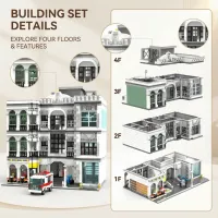 4958PCS Hospital Building Block Set thumbnail 2