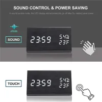 Wooden Digital Alarm Clock thumbnail 4