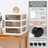 Stacking Desk Organizer Cabinet thumbnail 3