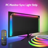 RGBIC Gaming Monitor Backlight with Music Sync thumbnail 3