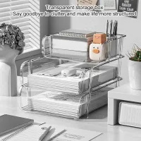 A4 Desktop Organizer with Pen Holder thumbnail 1