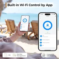 Arpha D280W WIFI Smart Door Lock thumbnail 2