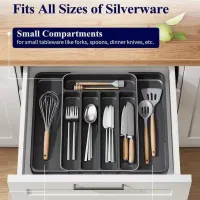 Expandable Cutlery Drawer Organizer thumbnail 6