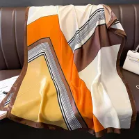 Luxury Silk Summer Scarf 180x90cm thumbnail 2