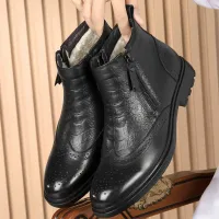 Premium Brogue Chelsea Boots for Men thumbnail 5