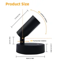 Touch Control LED Wall Lamp with USB Charging thumbnail 4