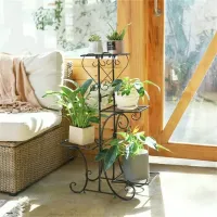 4 Tier Metal Plant Rack thumbnail 4