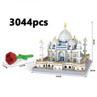 Taj Mahal Mini Bricks Model Kit thumbnail 1