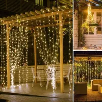 LED Curtain Fairy Lights 3m Remote thumbnail 5
