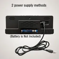 LED Digital Alarm Clock with Temperature thumbnail 5