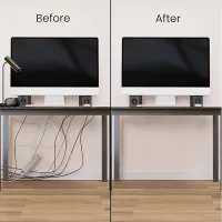 Under Desk Cable Raceway 40cm thumbnail 4
