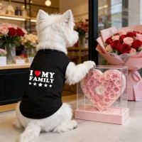 I LOVE MY FAMILY Pet Vest thumbnail 1