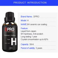 Dpro 9H Ceramic Coating Kit thumbnail 6