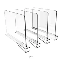 Acrylic Closet Shelf Dividers Organizer thumbnail 2