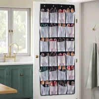 Large Mesh Wall Storage Bag Organizer thumbnail 2