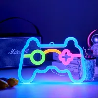 Gamer Neon Controller LED Lamp thumbnail 2