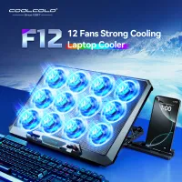 12-Fan Gaming Laptop Cooling Pad thumbnail 1
