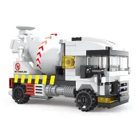 City Vehicle Building Blocks Set thumbnail 1