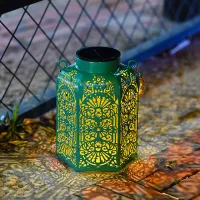 Solar Hexagon Hanging Lantern Lights thumbnail 5